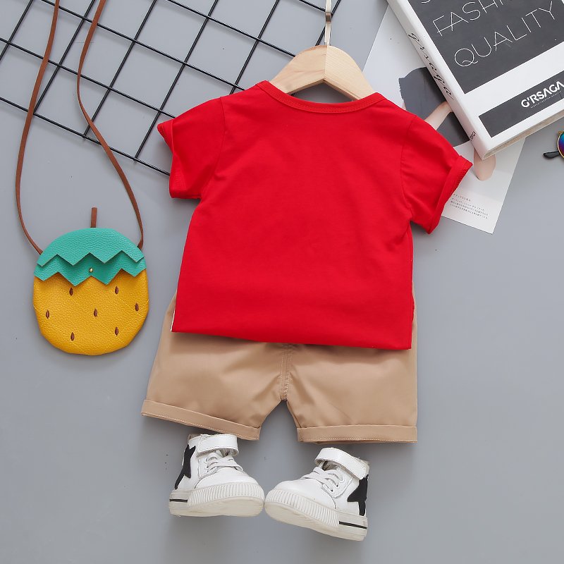 Round Neck Half Sleeve Set Doraemon Print - Image 8