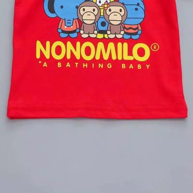 Round Neck Half Sleeve T-Shirt Set Animals Print - Image 3