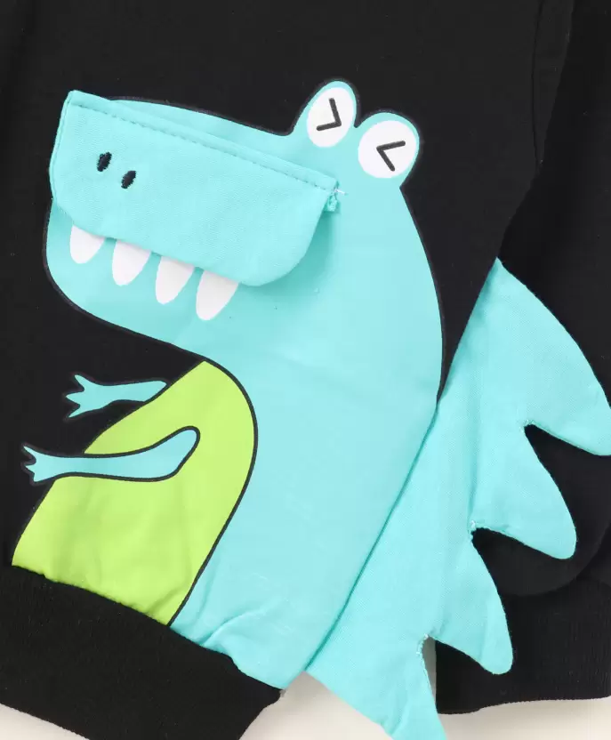 Boy's/Girl's Full Sleeve Round Neck Sweatshirt Dino Print - Image 12