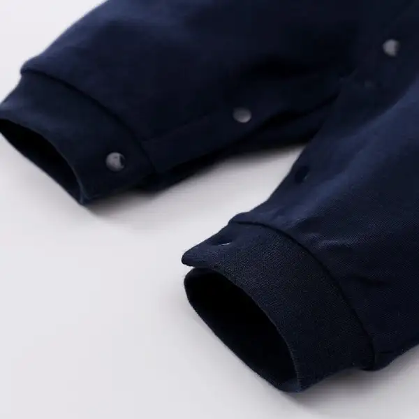 Full Sleeves Suspender Print Party Romper With Bow Tie Solid - Image 21