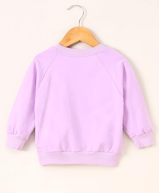 Girl's Full Sleeve Round Neck Sweatshirt Unicorn Print - Image 9