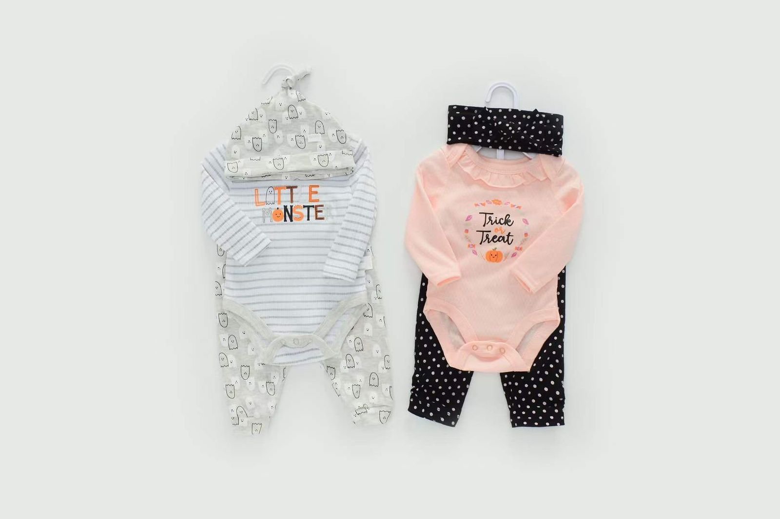 Full Sleeve One Onsie With Pant Set and Head Band - Image 2