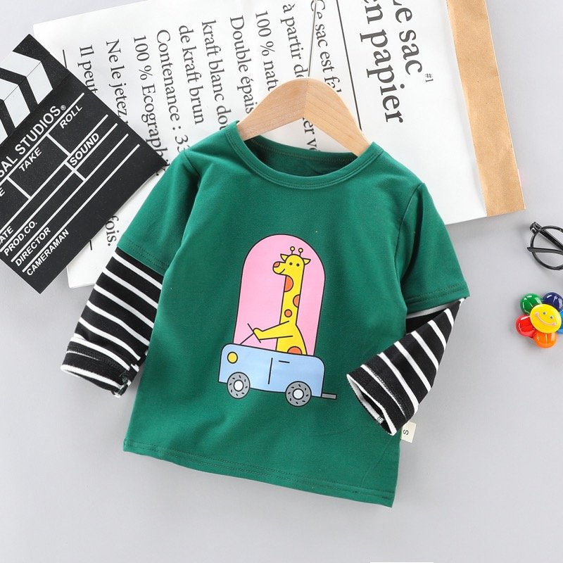 Boy's Full Sleeve Round Neck T-Shirt Graphic Print - Image 5
