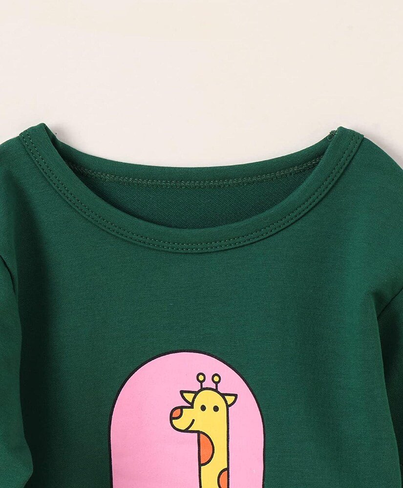 Boy's Full Sleeve Round Neck T-Shirt Graphic Print - Image 9